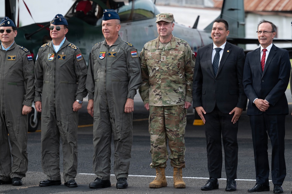Massachusetts National Guard joins Paraguay in celebrating 46th anniversary of Paraguayan Air Force’s fighter wing