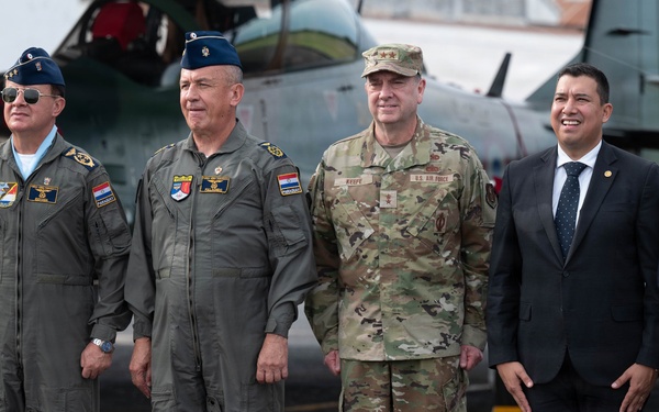 Massachusetts National Guard joins Paraguay in celebrating 46th anniversary of Paraguayan Air Force’s fighter wing