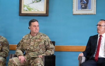 Massachusetts National Guard Adjutant General meets with senior leaders of Paraguayan Armed Forces