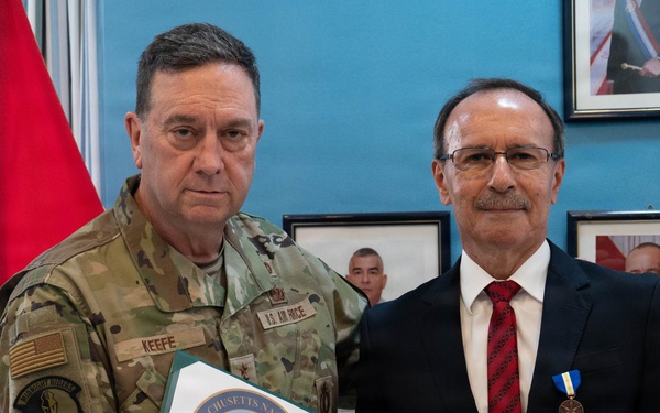 Massachusetts National Guard Adjutant General meets with senior leaders of Paraguayan Armed Forces