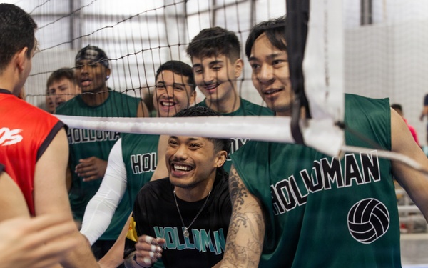 11 Bases Unite Through Volleyball