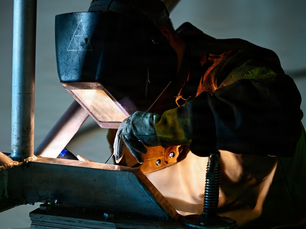 552nd Maintainers hard at work.