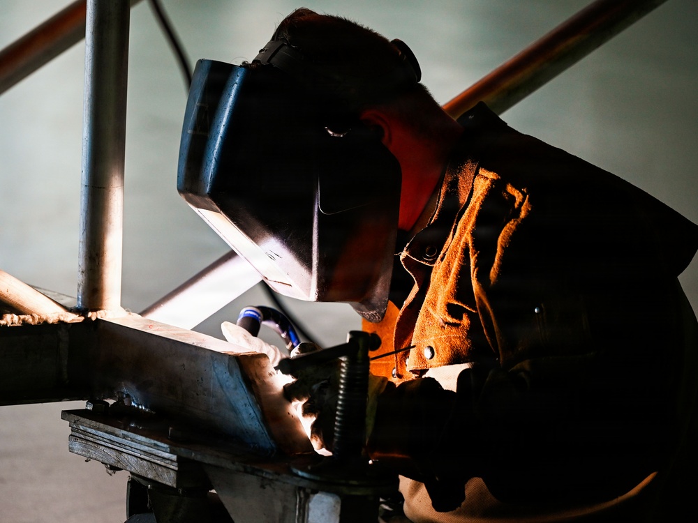 552nd Maintainers hard at work.
