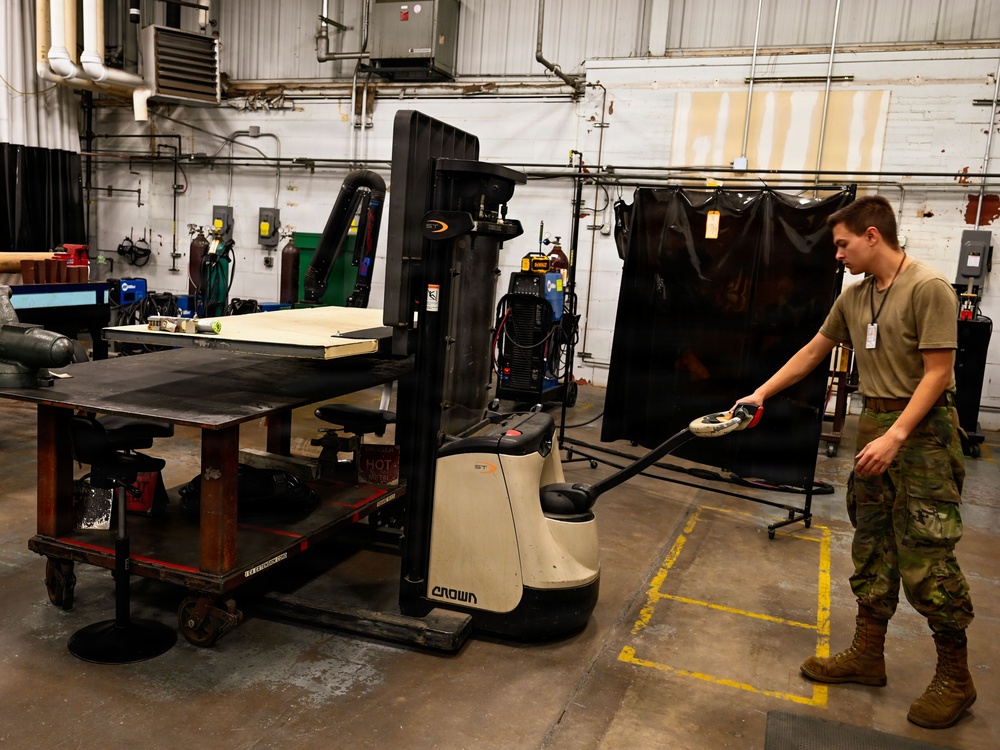 552nd Maintainers hard at work.