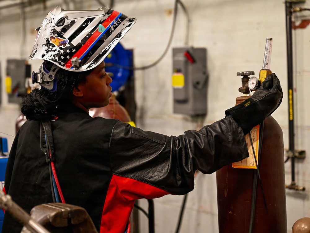 552nd Maintainers hard at work.
