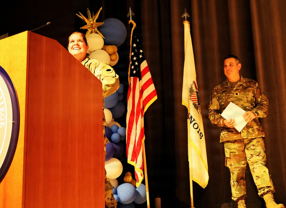 Lake in the Hills Veterans Service Officer Promoted in the Illinois Army National Guard