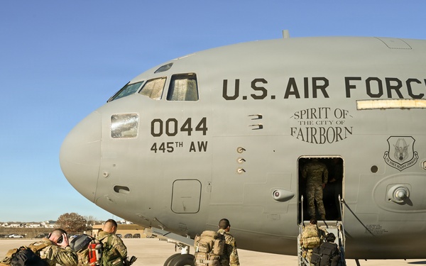 433rd CRF Departs For Exercise Nexus Forge 2025