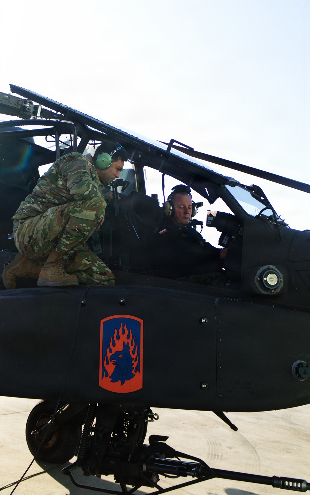 V Corps Deputy Commander Observes Apache Operations, Battalion Readiness at 2-159th