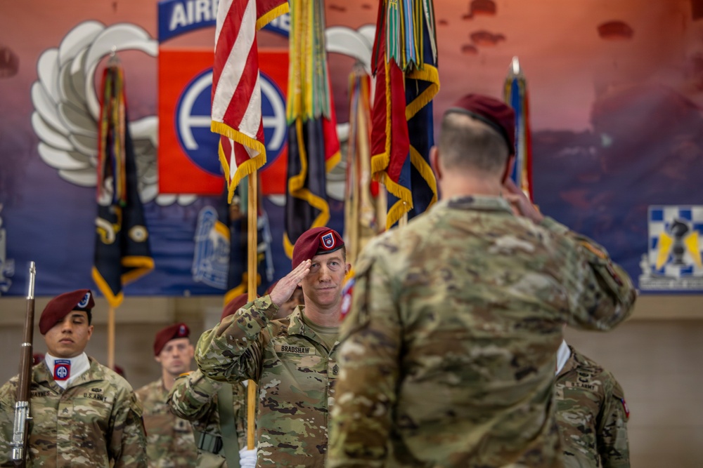 82nd Airborne Division Change of Responsibility, Take charge