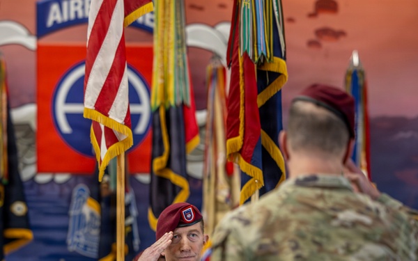 82nd Airborne Division Change of Responsibility, Take charge