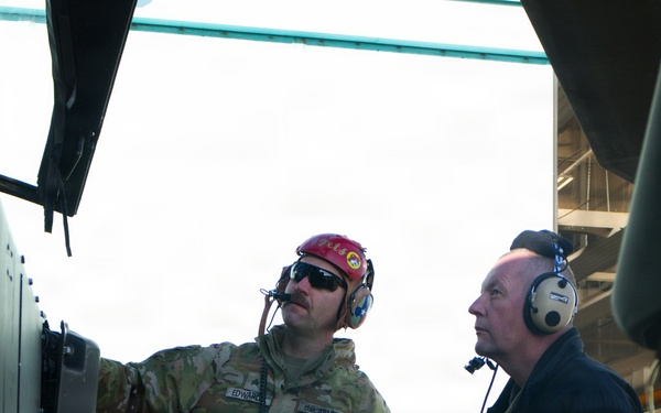 V Corps Deputy Commander Observes Apache Operations, Battalion Readiness at 2-159th