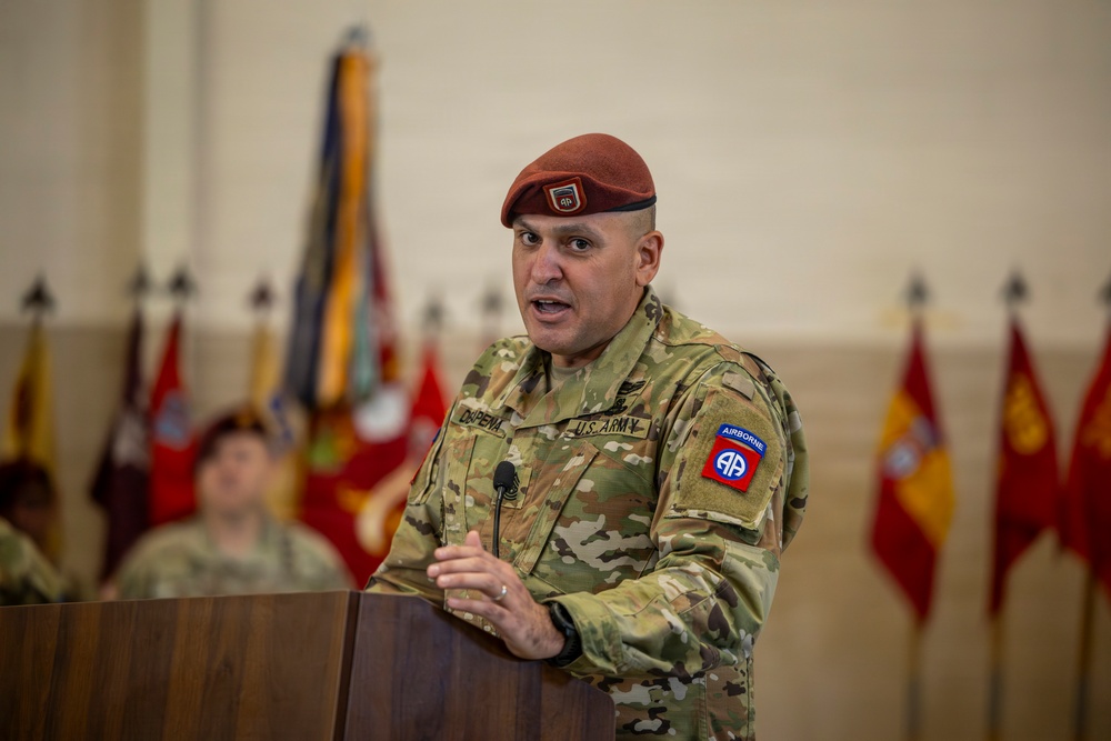 82nd Airborne Division Change of Responsibility, Final words