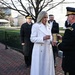 AG presents casing from 19-gun salute to Gov. Spanberger