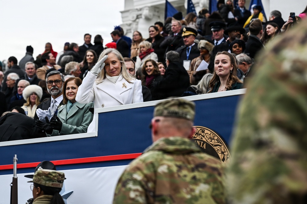 Virginia National Guard leads parade at 75th Governor’s Inauguration