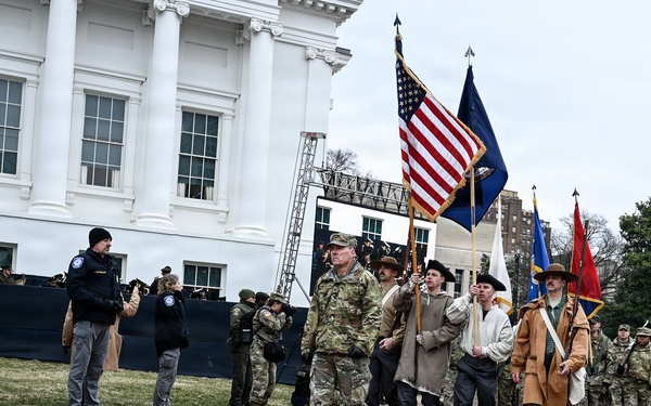 Virginia National Guard leads parade at 75th Governor’s Inauguration
