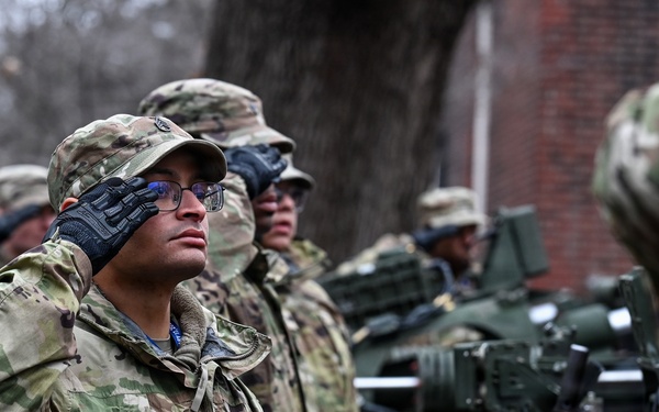 VNG field artillery honor new governor with 19-gun salute