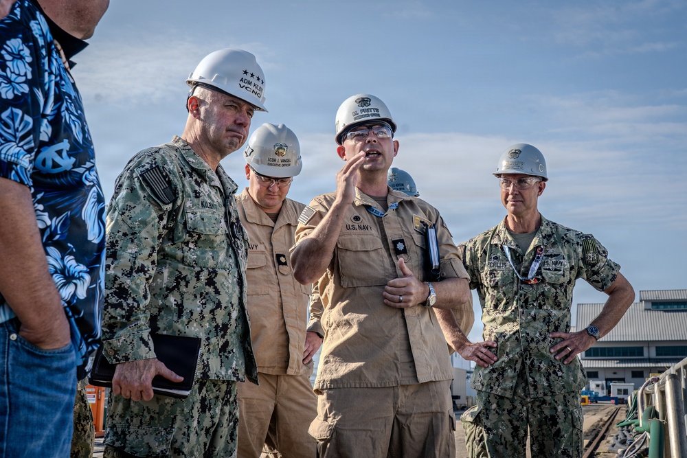 VCNO visit Pearl Harbor Naval Shipyard &amp; Intermediate Maintenance Facility
