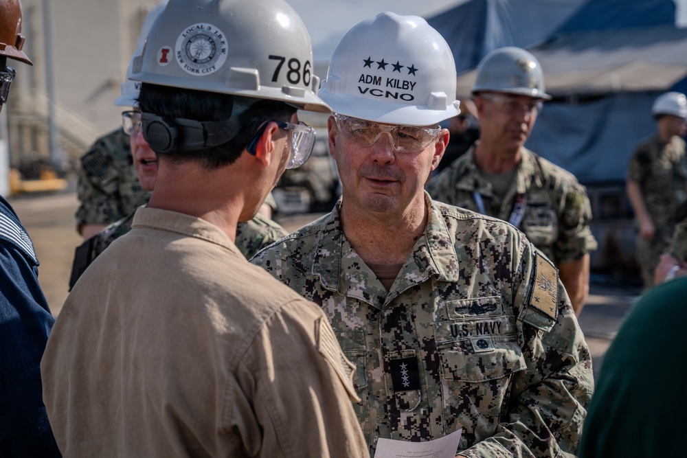 VCNO visit Pearl Harbor Naval Shipyard &amp; Intermediate Maintenance Facility