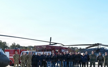 Southampton Fire Department Thanks NY Guard for Wildfire Support