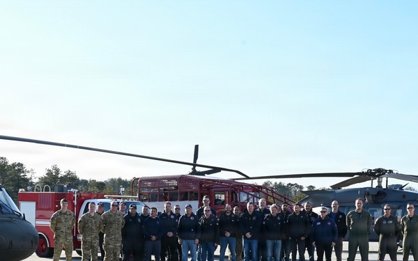 Southampton Fire Department Thanks NY Guard for Wildfire Support