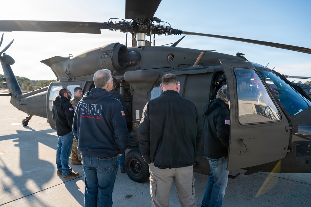 Southampton Fire Department Thanks NY Guard for Wildfire Support
