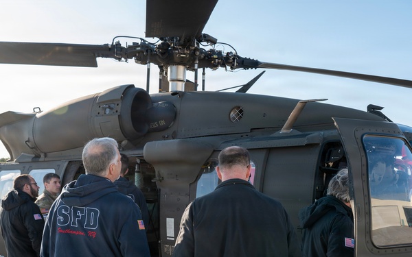 Southampton Fire Department Thanks NY Guard for Wildfire Support