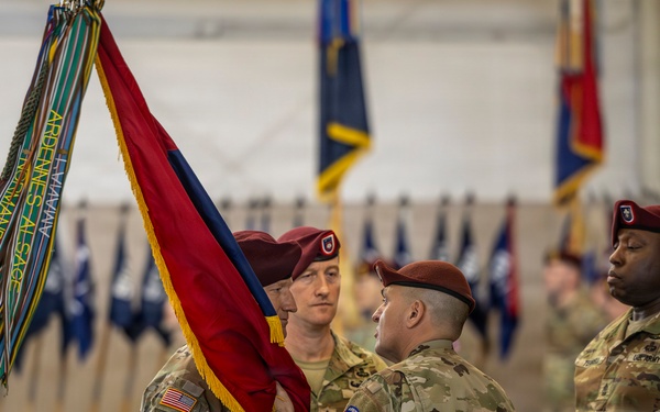 82nd Airborne Division Change of Responsibility, Nice flag
