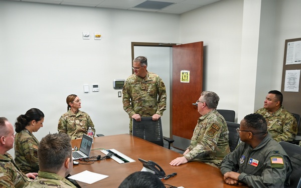 433rd Medical Group Hosts Visit from Brigadier General Hillery