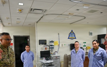 433rd Medical Group Hosts Visit from Brigadier General Hillery