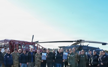 Southampton Fire Department Thanks NY Guard for Wildfire Support