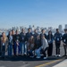 FRCSW Comptroller Team Visits USS Theodore Roosevelt