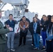 FRCSW Comptroller Team Visits USS Theodore Roosevelt