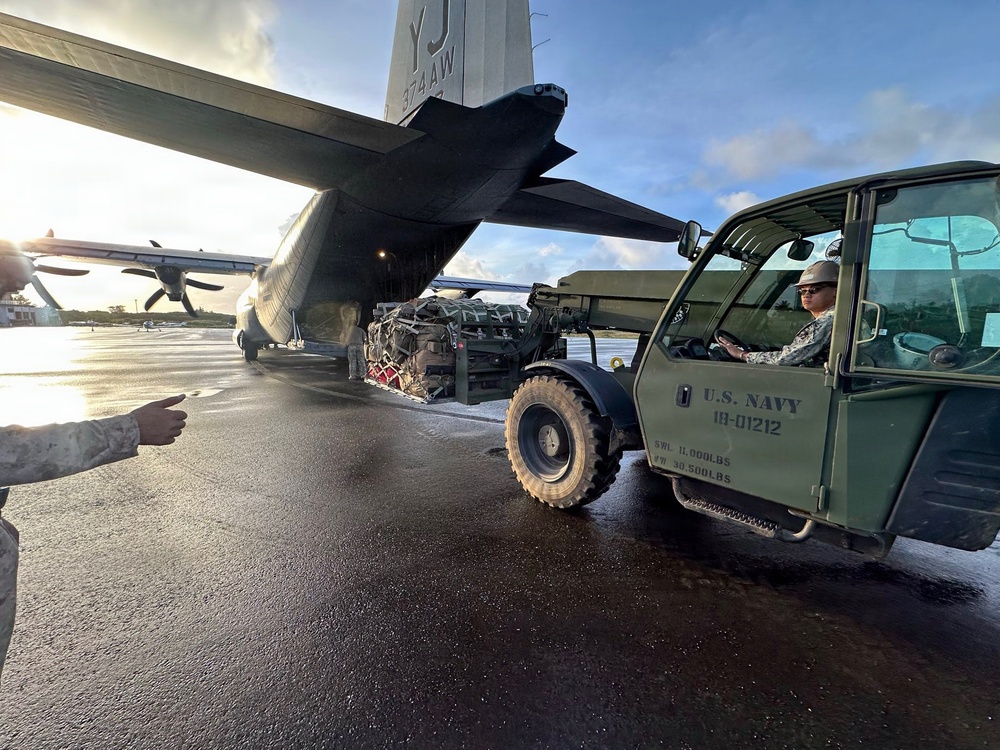 NMCB 133 Deployed to Tinian