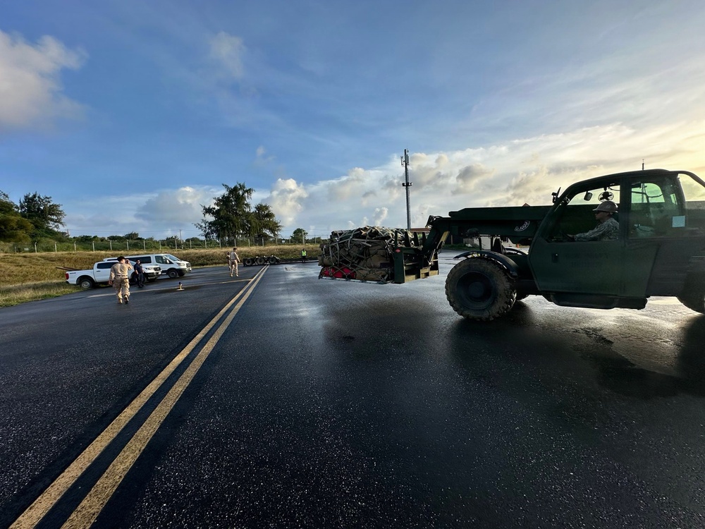 NMCB 133 Deployed to Tinian