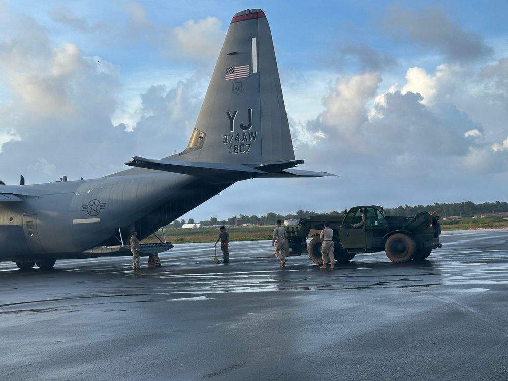 NMCB 133 Deployed to Tinian