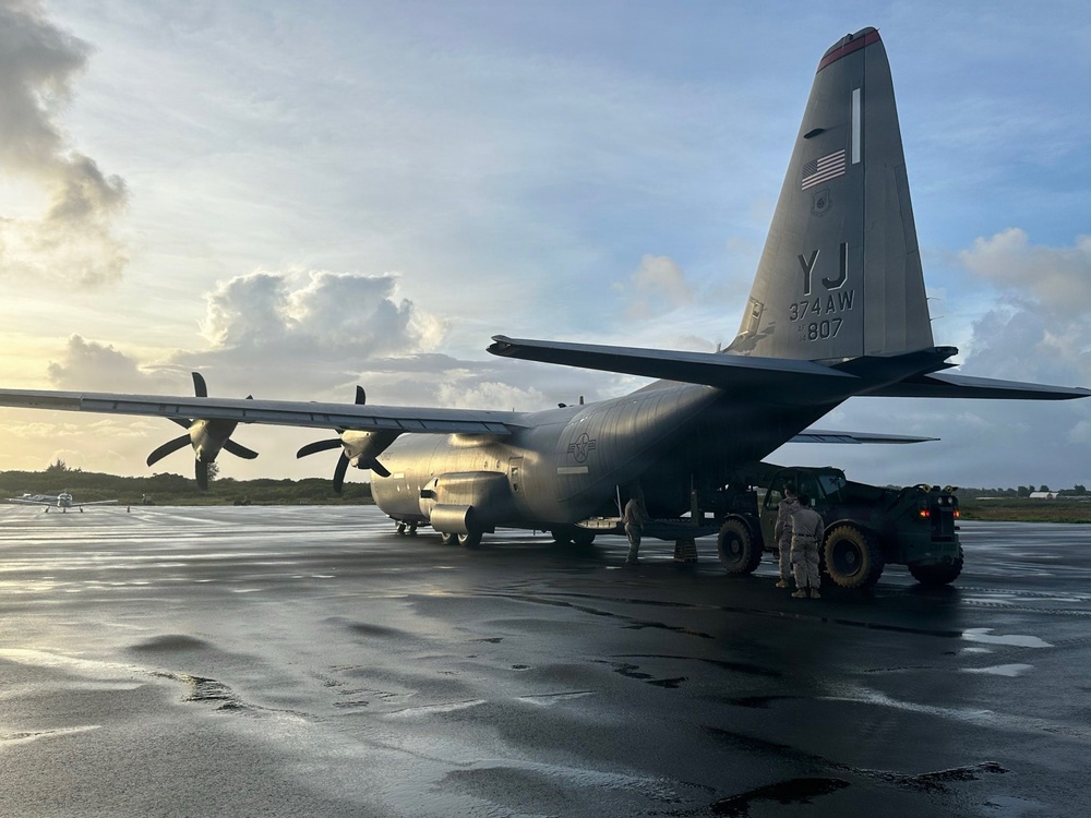 NMCB 133 Deployed to Tinian