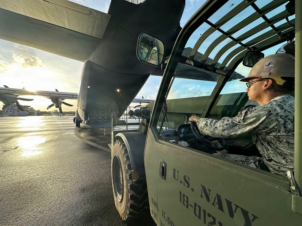 NMCB 133 Deployed to Tinian