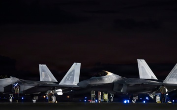 U.S. Military aircraft return following actions in Venezuela