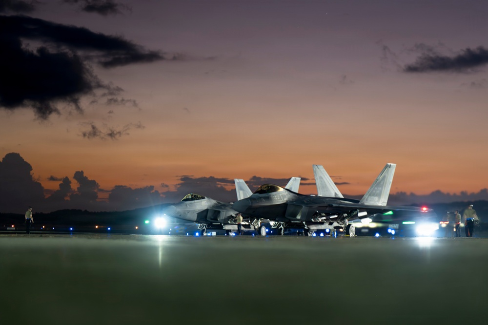 U.S. Military aircraft return following actions in Venezuela