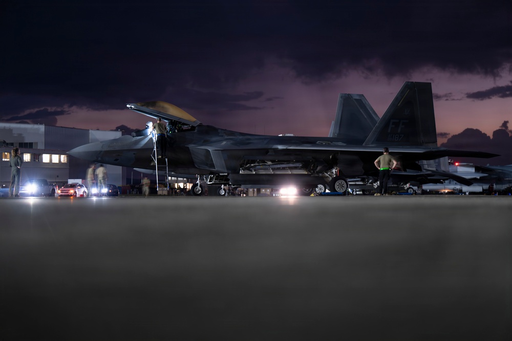 U.S. Military aircraft return following actions in Venezuela