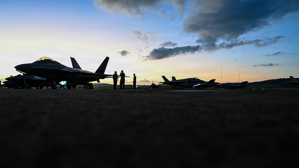 U.S. Military aircraft return following actions in Venezuela