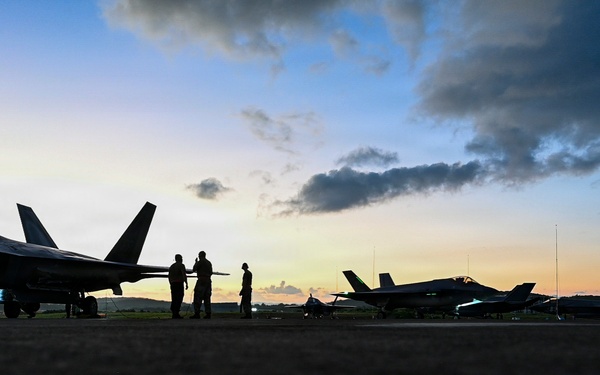 U.S. Military aircraft return following actions in Venezuela