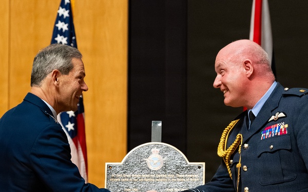 USAFA Battle of Britain Plaque Ceremony 2026