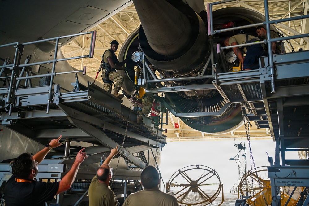 Alamo Wing Maintainers Accomplish "Historical Milestone"