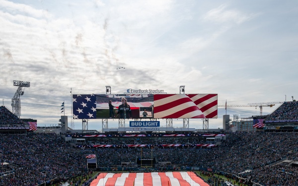 125th Fighter Wing Completes First F-35 Flyover