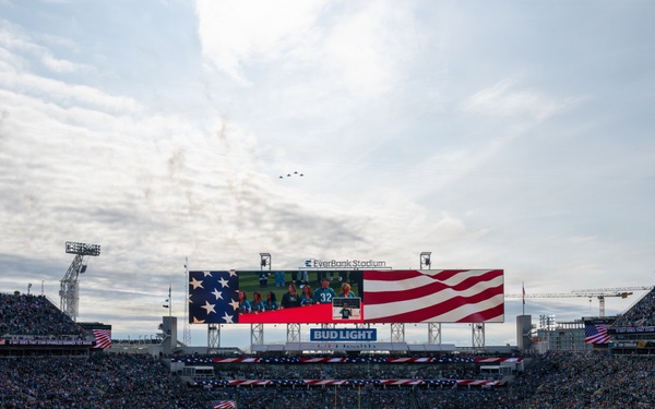 125th Fighter Wing Completes First F-35 Flyover