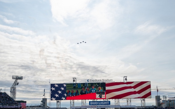 125th Fighter Wing Completes First F-35 Flyover