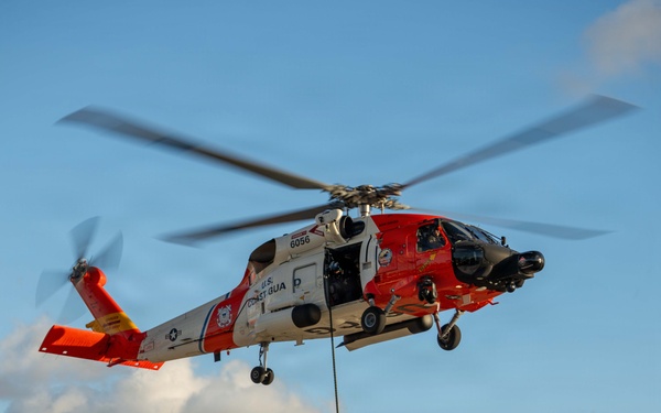 U.S. Coast Guard Maritime Security Response Team-West conducts fast rope training in San Diego