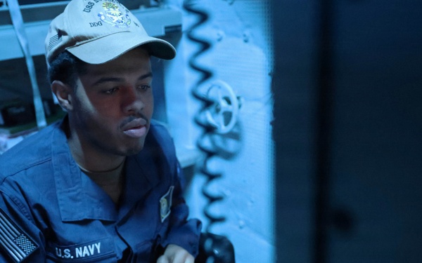 USS Roosevelt (DDG 80) Sailor Participates in TLAM Training Exercise in the Mediterranean Sea