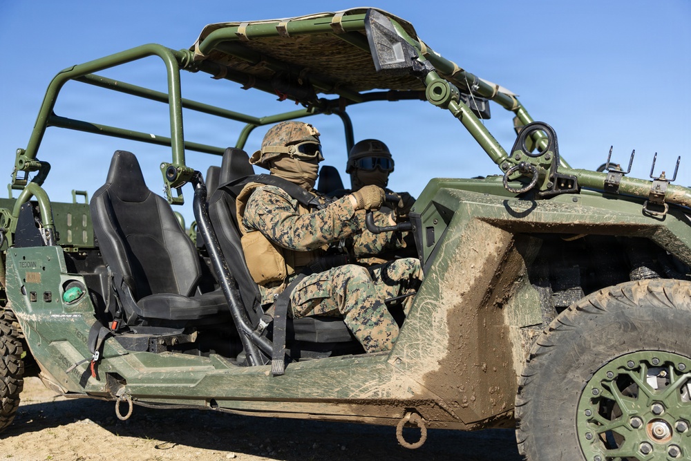 1st MARDIV conducts Combat Operator Vehicle Training demonstration